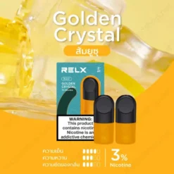 relx infinity pod golden crystal