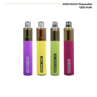 akso maxx disposable 1200 puffs