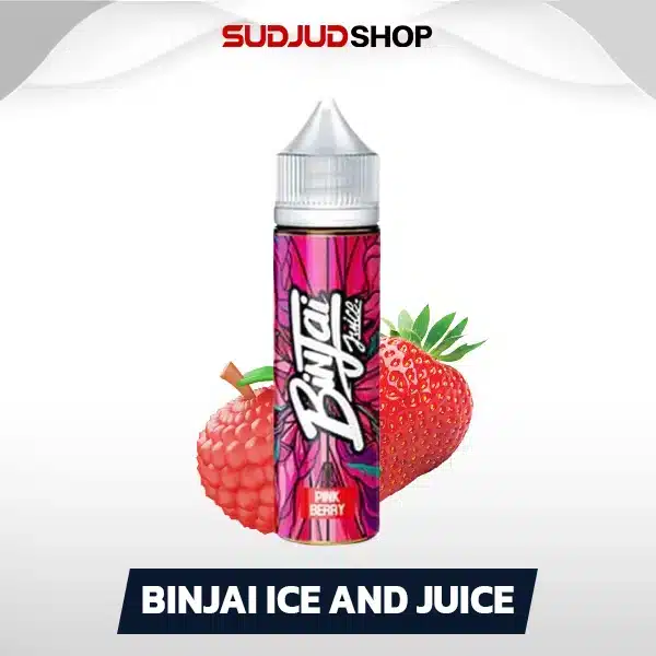 binjai ice and juice nic6 pink berry
