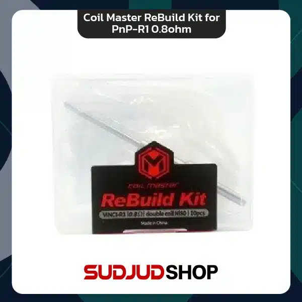 coil master rebuild kit for pnp-r1 0.8ohm all