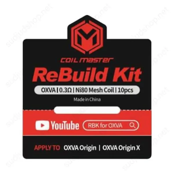 coil master rebuild rbk kit for oxva origin 2