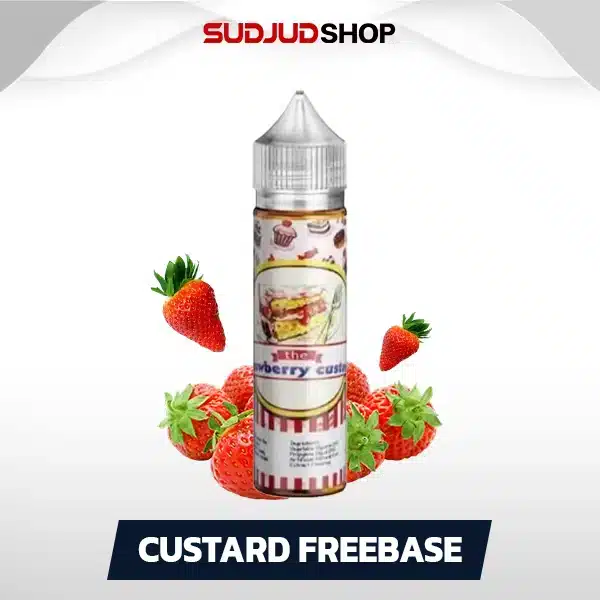 custard freebase 60ml strawberry custard