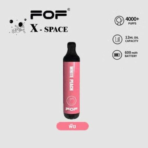 fof x space disposable Peach