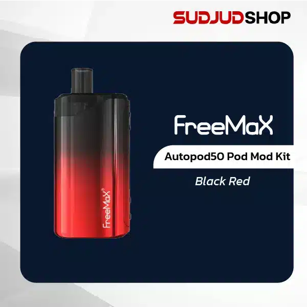 freemax autopod50 pod mod kit black red