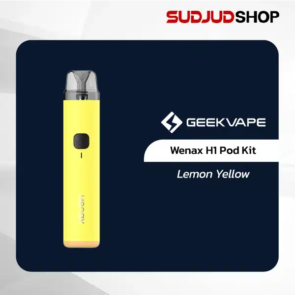 geekvape wenax h1 pod kit lemon yellow