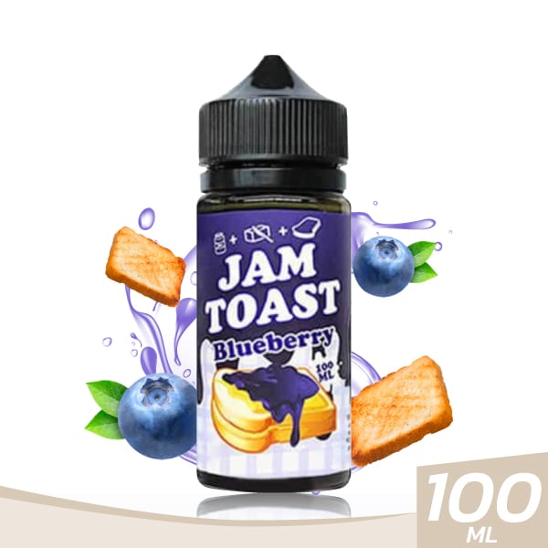 jam toast freebase 100ml blueberry