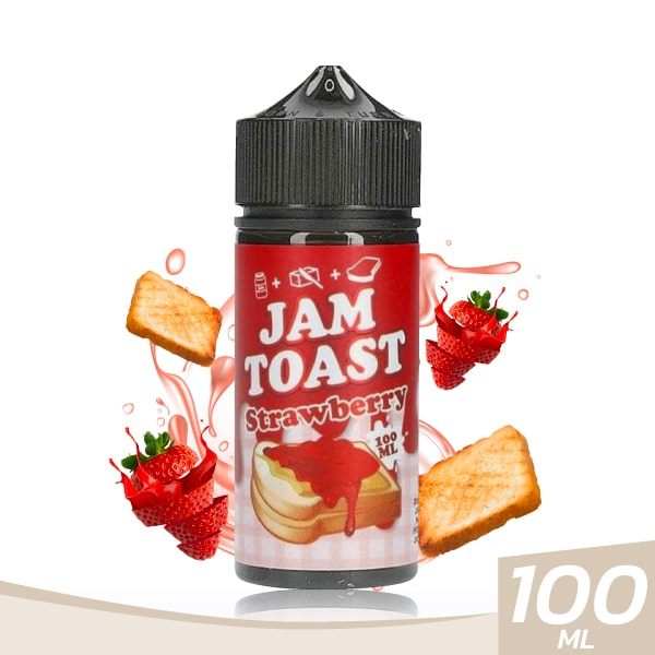 jam toast freebase 100ml strawberry