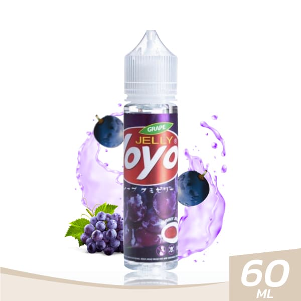 jelly yoyo freebase 60ml nic3 grape