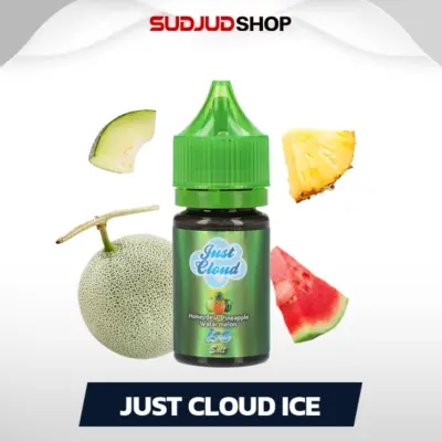 just cloud ice salt nic 30ml honeydew pineapple watermelon