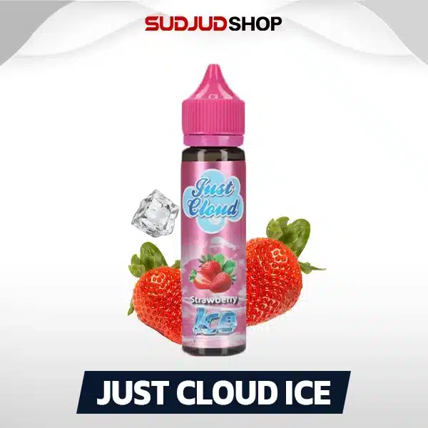 just cloud ice strawberry ice freebase 60ml