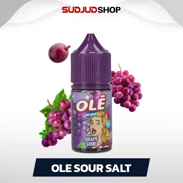 ole sour salt 30ml grape