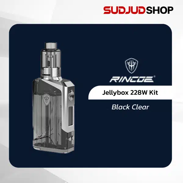 rincoe jellybox 228w kit black clear