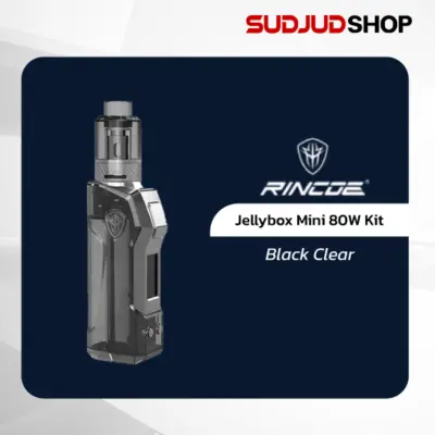 rincoe jellybox mini 80w kit black clear