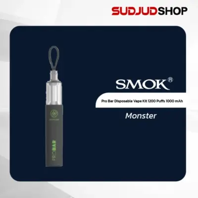 smok pro bar disposable vape kit 1200 puffs 1000mah monster