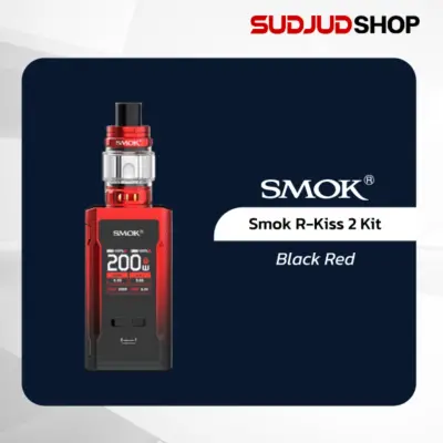 smok r-kiss 2 kit black red