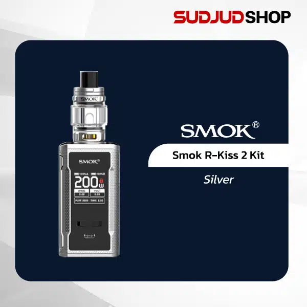 smok r-kiss 2 kit silver