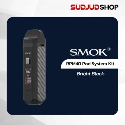 smok rpm40 pod system kit bright black