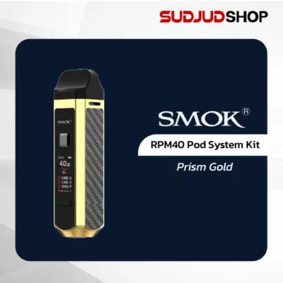 smok rpm40 pod system kit prism gold