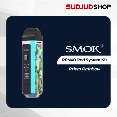 smok rpm40 pod system kit prism rainbow