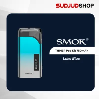 smok thiner pod kit 750mah lake blue