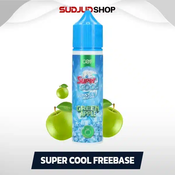 super cool freebase 60 ml green apple
