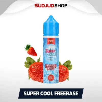 super cool freebase 60 ml strawberry frost