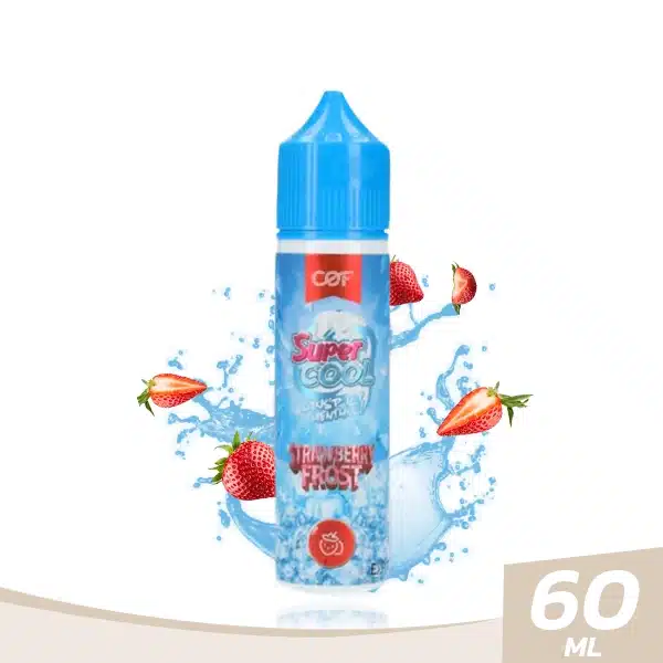 super cool freebase 60ml strawberry frost