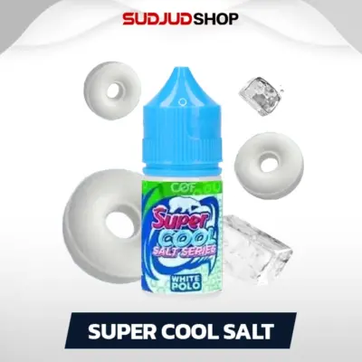 super cool salt 30ml nic35 white polo