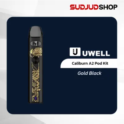 uwell caliburn a2 pod kit gold black