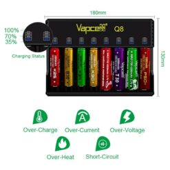 vapcell q8 charger