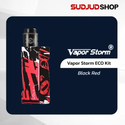 vaporstorm eco kit black red