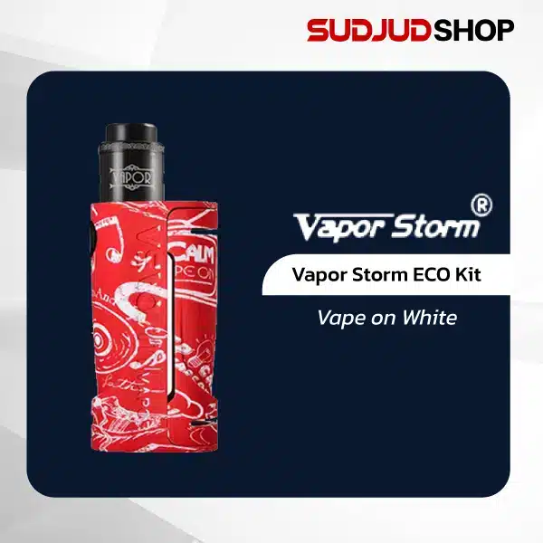 vaporstorm eco kit vape on white