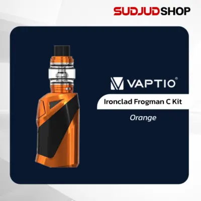vaptio ironclad frogman c kit orange