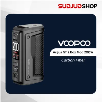 voopoo argus gt 2 box mod 200w carbon fiber