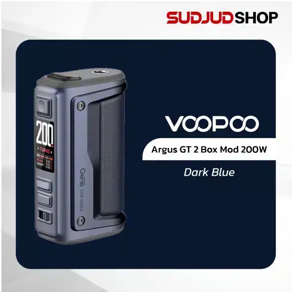 voopoo argus gt 2 box mod 200w dark blue