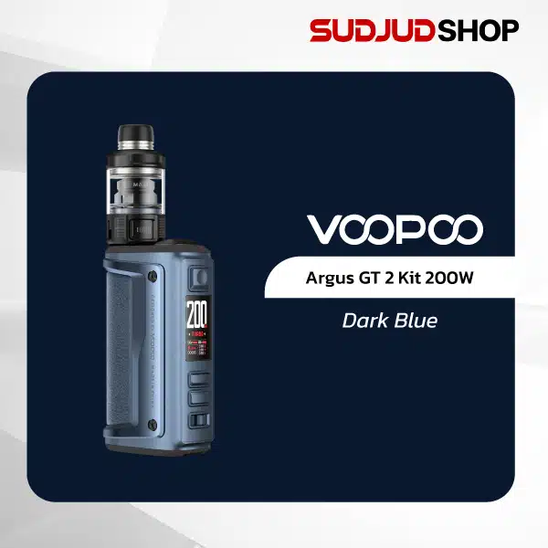 voopoo argus gt 2 kit 200w dark blue