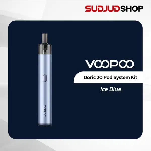 voopoo doric 20 pod system kit ice blue