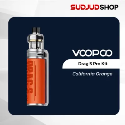 voopoo drag s pro kit california orange