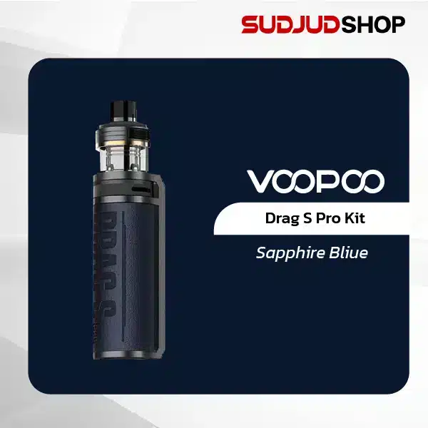 voopoo drag s pro kit sapphire bliue