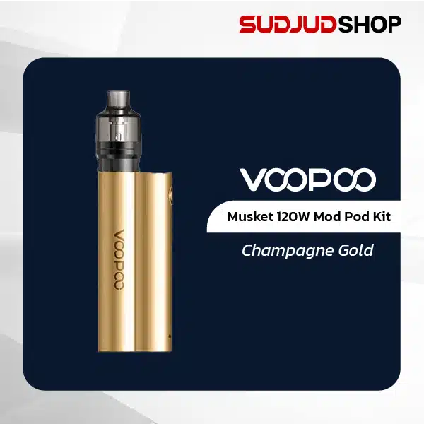 voopoo musket 120w mod pod kit champage gold