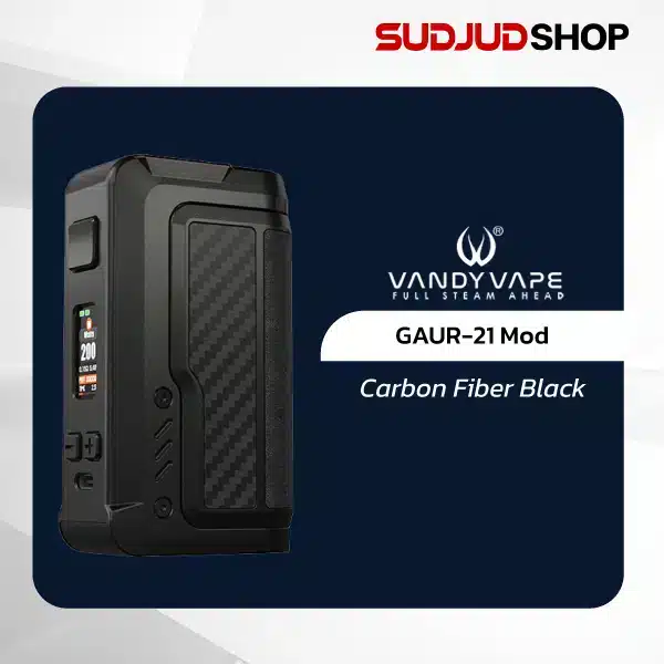 vandyvape gaur-21 mod carbon fiber black