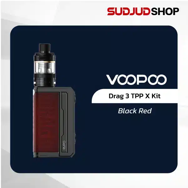 voopoo drag 3 tpp x kit black red