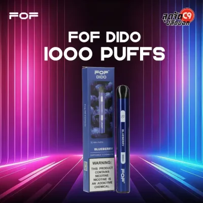 fof dido 1000 puffs blueberry