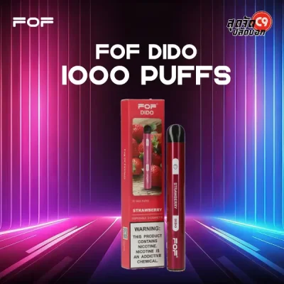 fof dido 1000 puffs strawberry