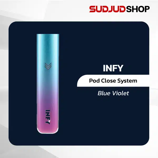 infy pod close system blue violet