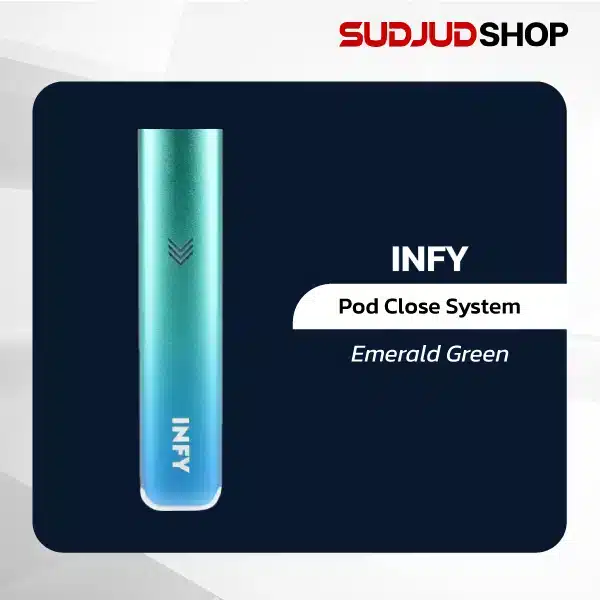 infy pod close system emerald green
