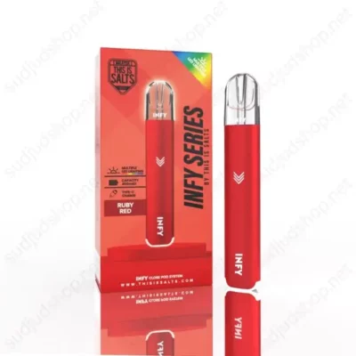 infy pod close system ruby red