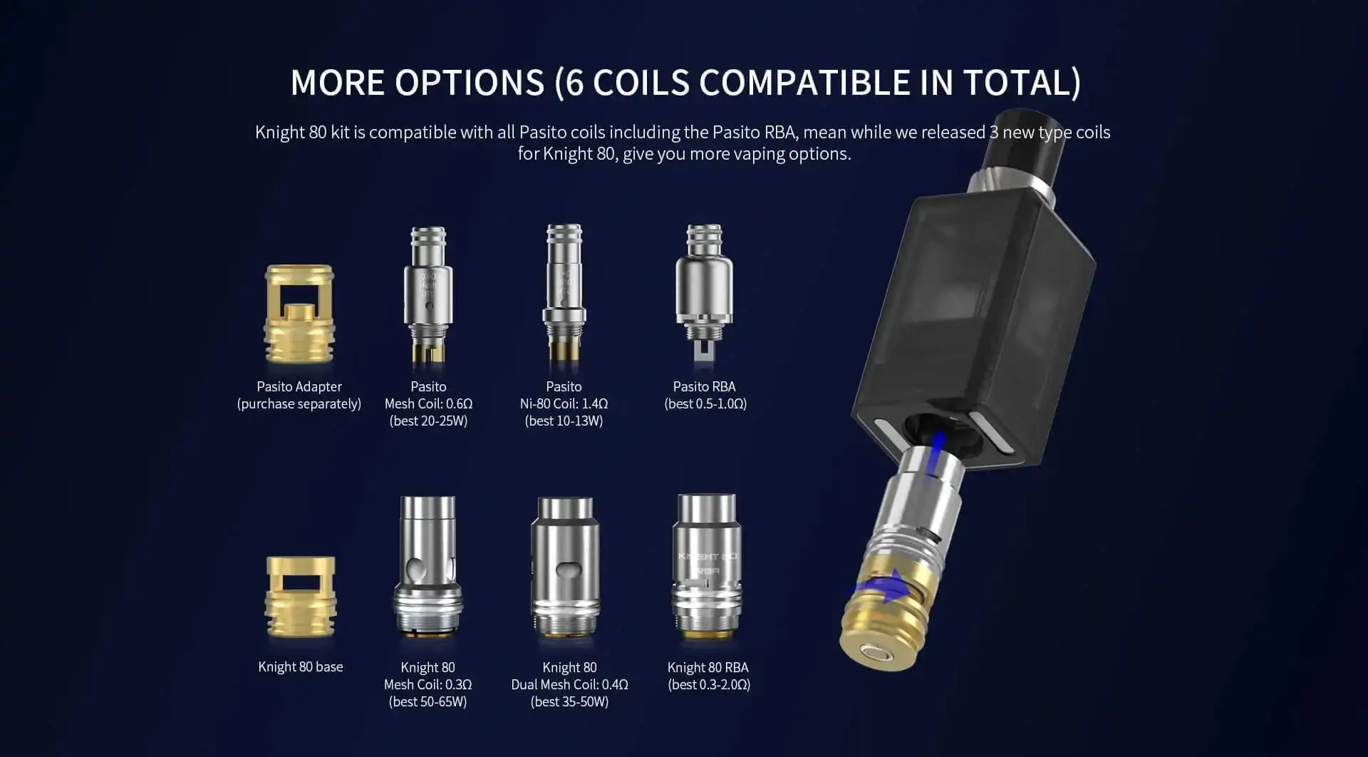 smoant knight replacement coils