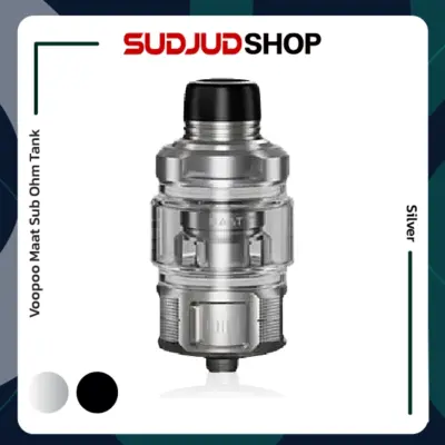 voopoo maat sub ohm tank silver