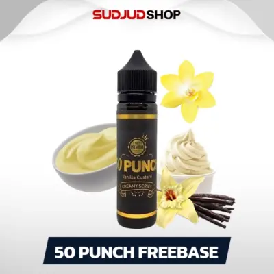50 punch freebase 60ml vanilla custard